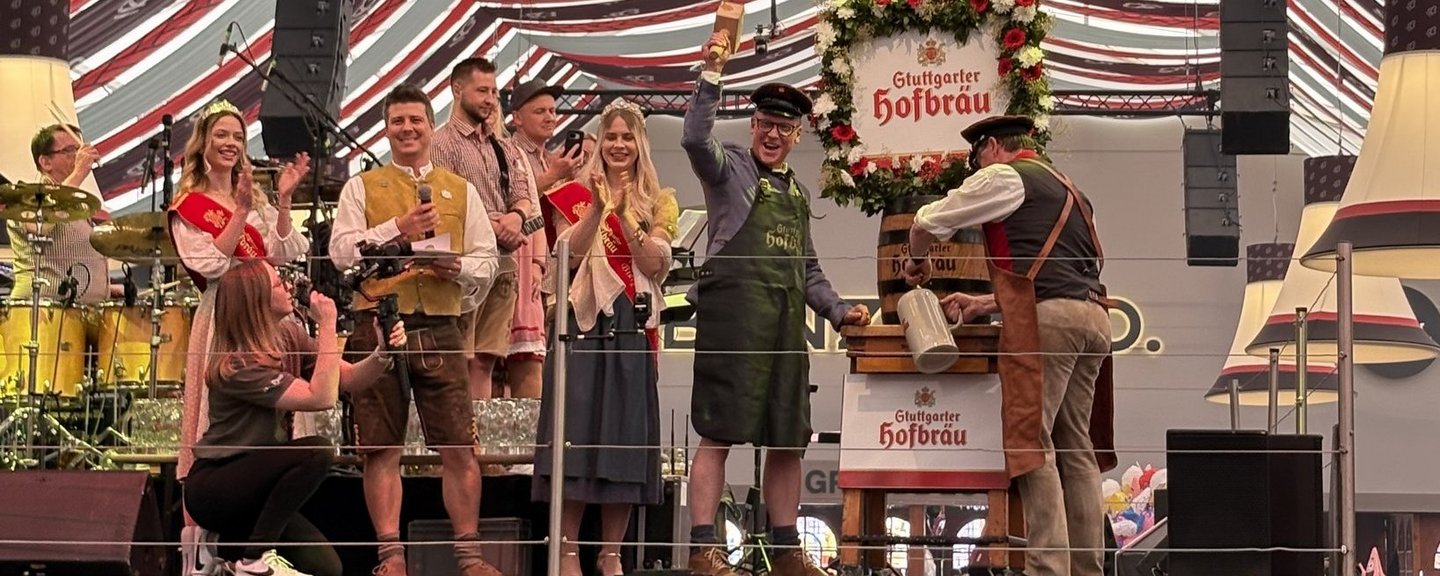Das 86. Stuttgarter Frühlingsfest ist eröffnet