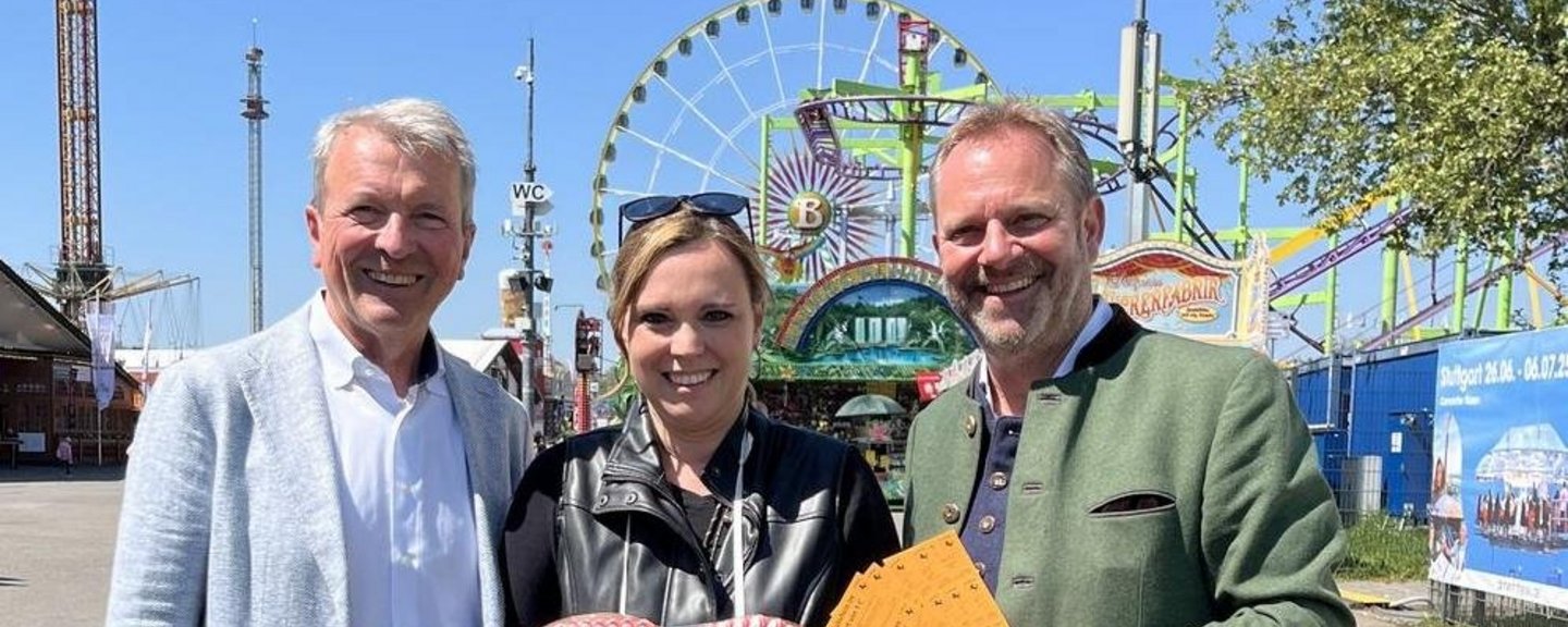 Millionste Besucherin ausgezeichnet