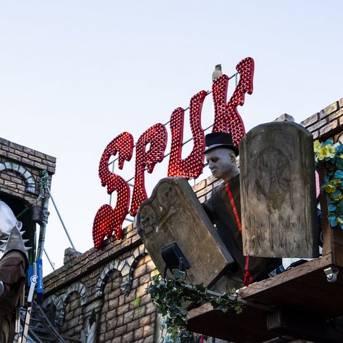 Die Gesiterbahn Spuk von außen.