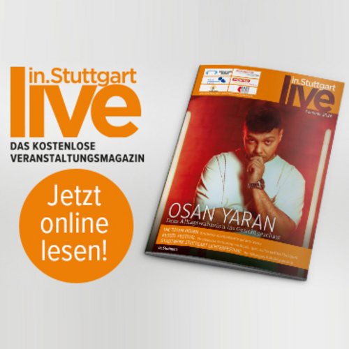 live in.Stuttgart Sommer 2026 - Das kostenlose Veranstaltungsmagazin